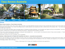 Tablet Screenshot of easyaccessaustralia.com.au